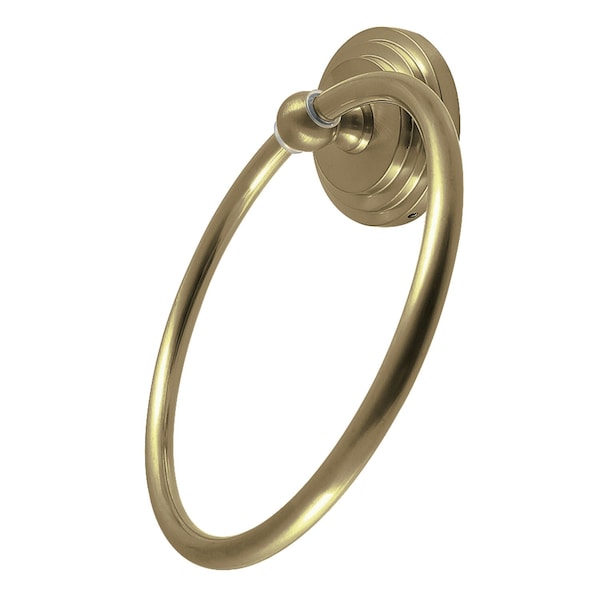 Towel Ring, Brushed Brass